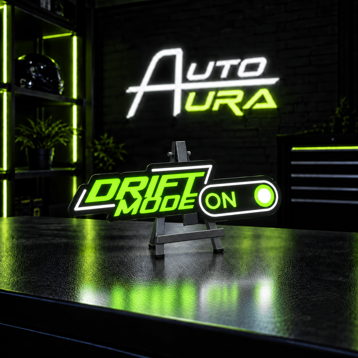 ELGlow™ Drift Mode ON LED stiker — animirani prikaz osvjetljenja